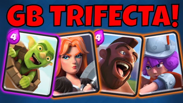 Clash Royale :: TRIFECTA + GOBLIN BARREL = GREAT F2P DECK!