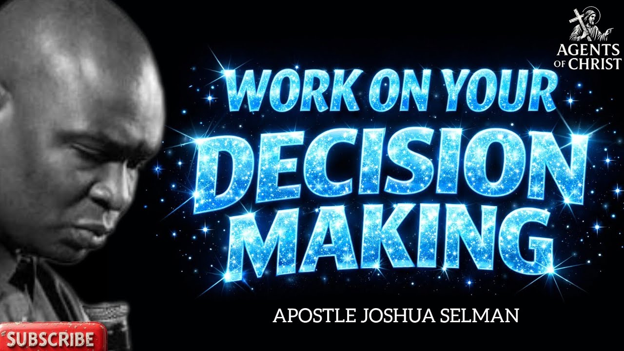 STOP ALLOWING LIFE TO DECIDE FOR YOU AND YOUR CHILDREN -APOSTLE JOSHUA SELMAN 