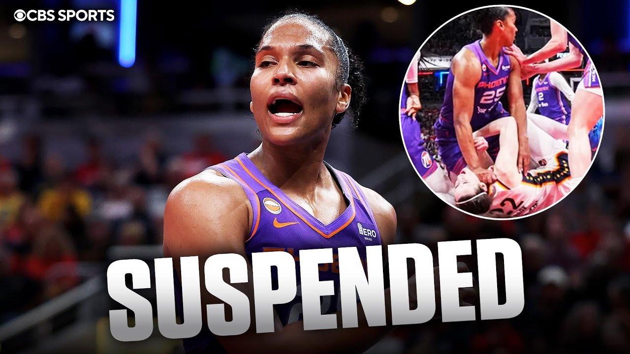 Alyssa Thomas assessed flagrant 2 foul and suspended one game for reckless contact on Caitlin Clark