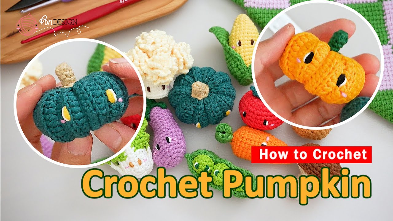 How to Crochet a Cute Pumpkin 🎃 | step by step and beginner friendly