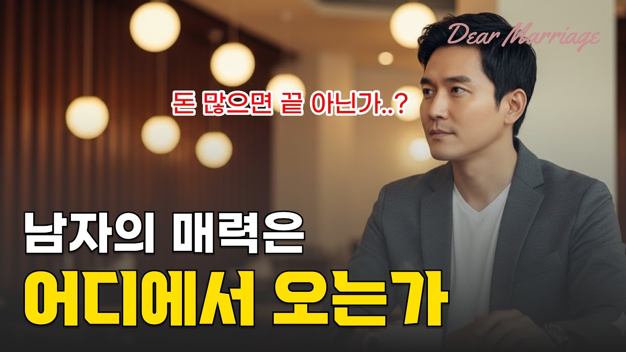 남자의 매력은 어디에서 오는가