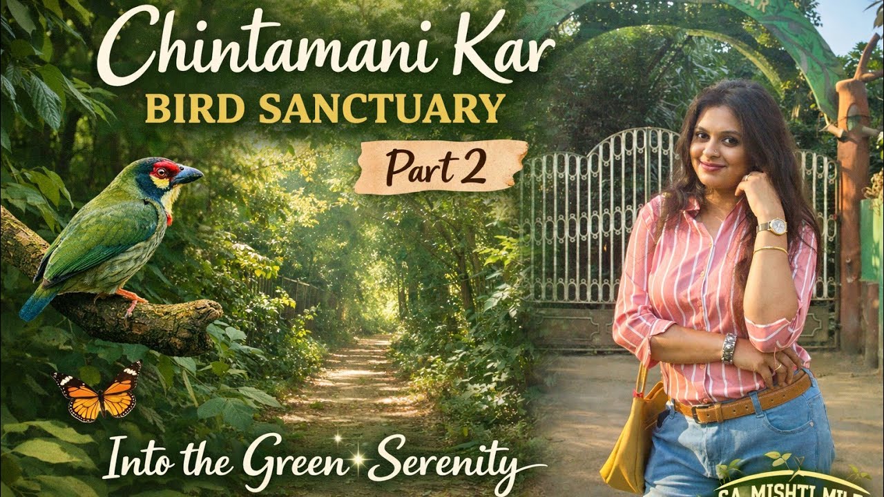 Into the Green Serenity | Chintamani Kar Bird Sanctuary Part 2 | SA Mishti Miles 💚🌿