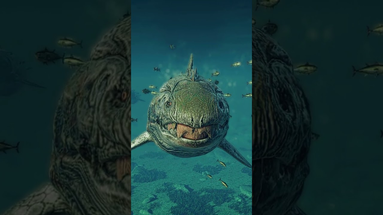 ARK Dunkleosteus hunts swarm of fish - JWE2