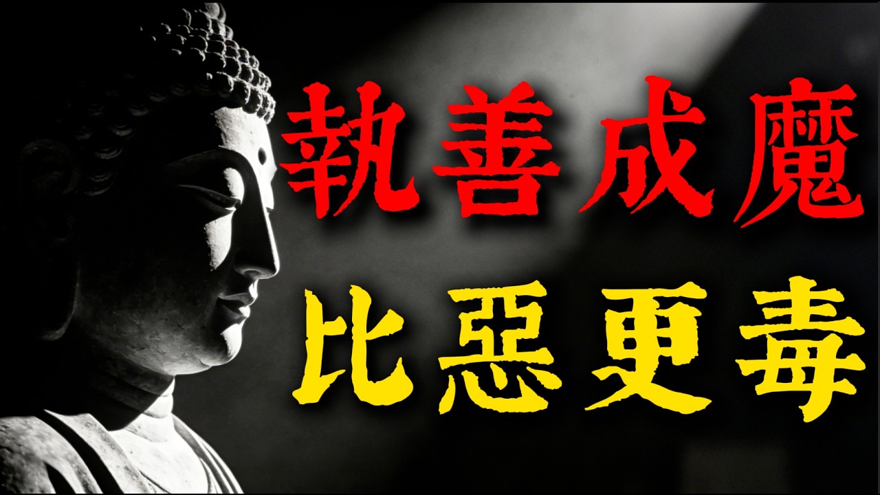 【驚醒千萬人】越善良越痛苦？佛說「執善成魔」比作惡更可怕！《金剛經》揭開「善執」的驚天真相！#佛學智慧#善執#金剛經#人生修行#心理成長#因果#慈悲#覺醒#心靈覺醒#自我救贖