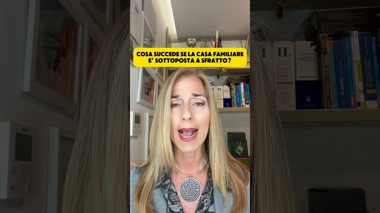 Cosa succede se la casa familiare &egrave; sottoposta a sfratto?