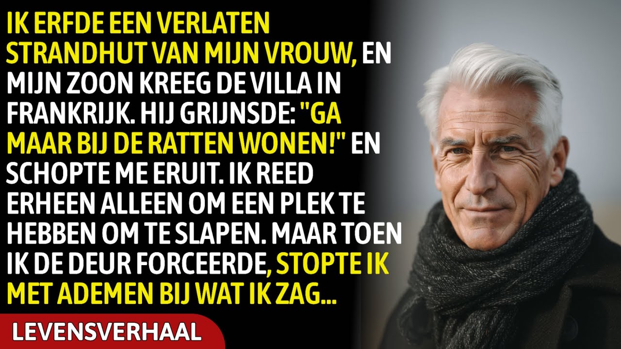 Ik Erfde een Verlaten Strandhut van Mijn Vrouw, Maar Toen Ik Binnenkwam...