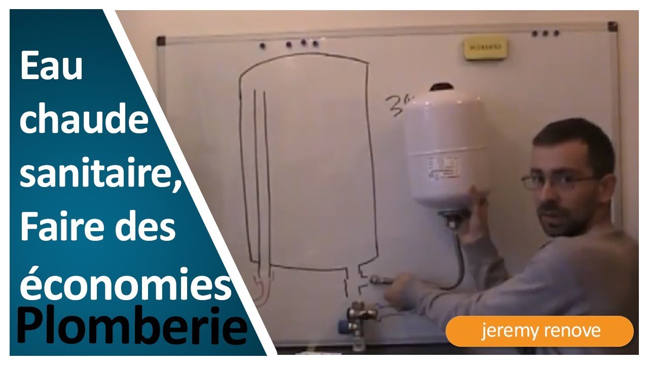 COMMENT FAIRE DES ÉCONOMIES D'EAU AVEC LE VASE D'EXPANSION ECS ?