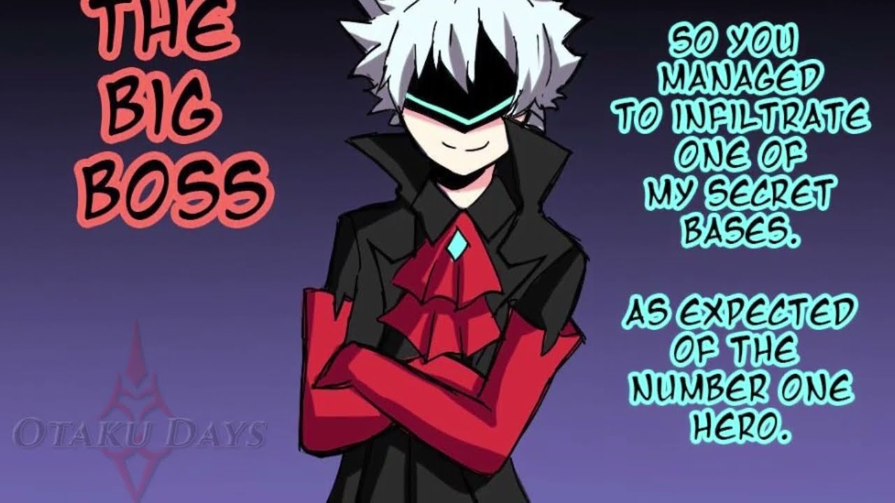 Bakugou conhece o chefão (Comics W. Villain Deku)