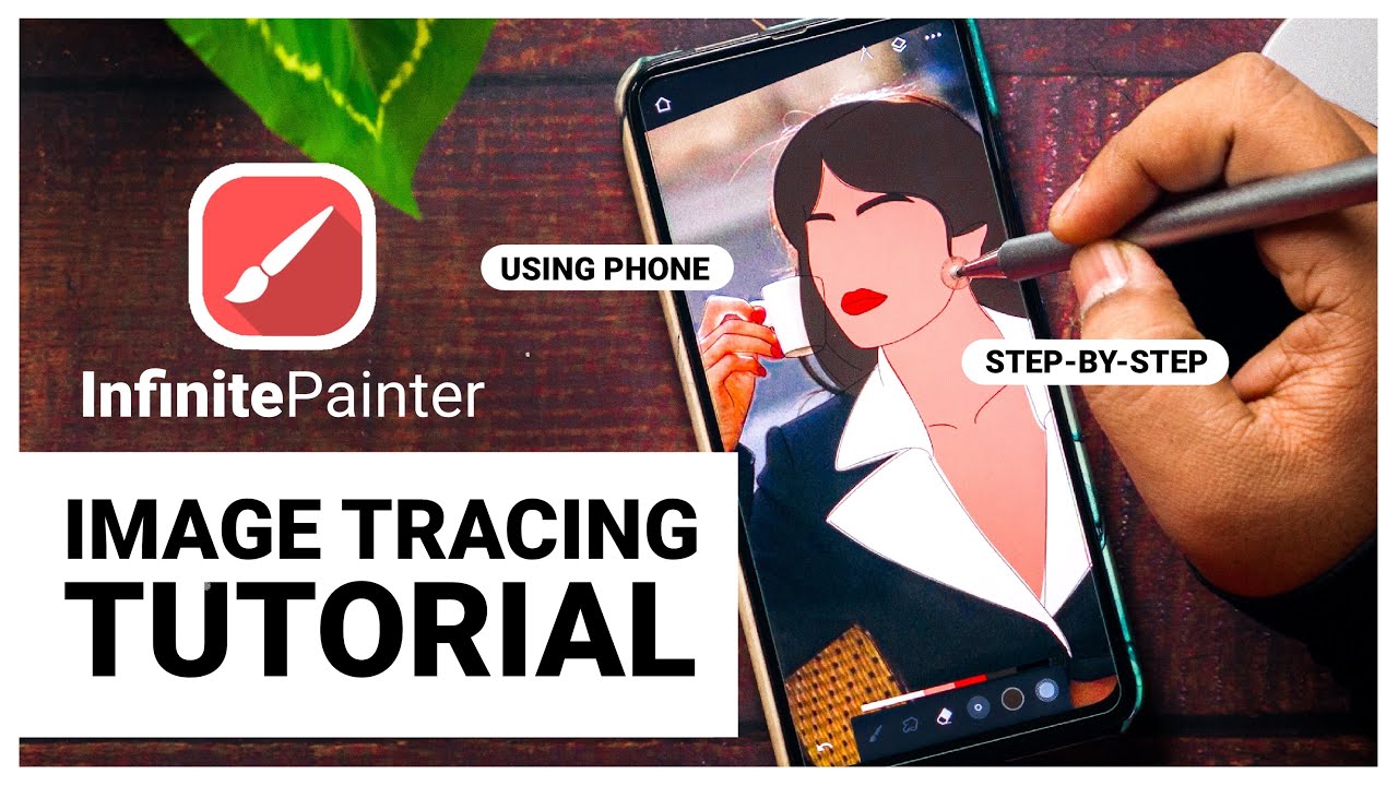 Учебное пособие по Infinite Painter || Трассировка изображений в Infinite Painter.