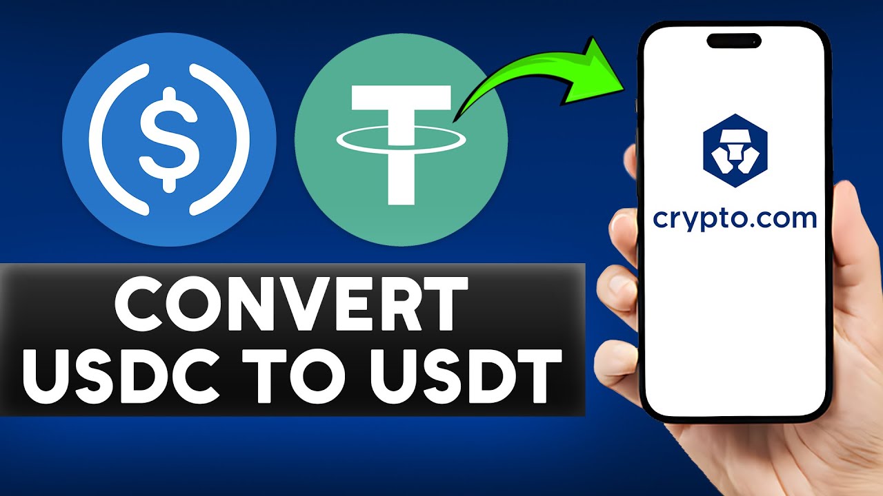 How to Convert USDC to USDT on Crypto.com