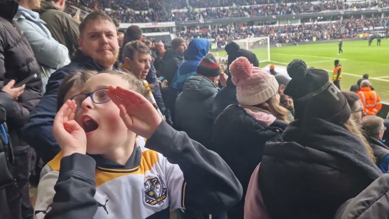 I started a chant! #derbycountyfc #pvfc