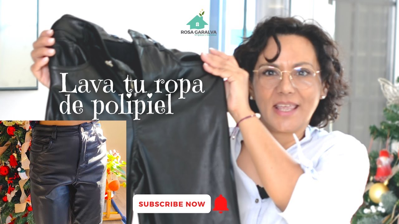 C&oacute;mo lavar ropa de polipiel