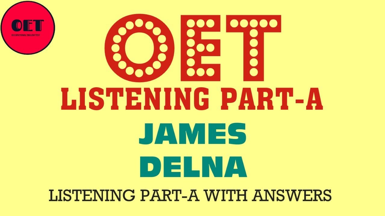 OET listening practice material