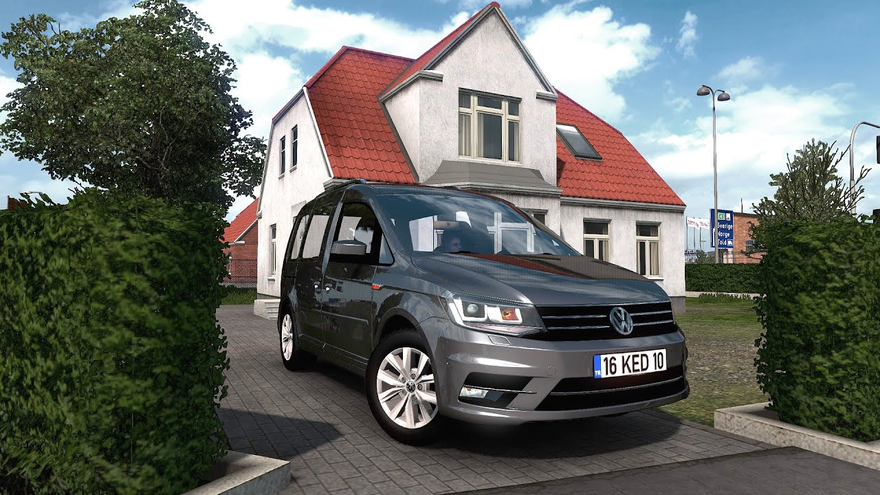 VW Caddy 2.0 TDI (ETS 2) / Logitech Steering Wheel