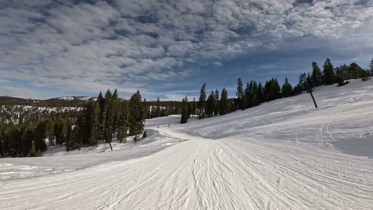 High Road | Dodge Ridge Ski Run POV