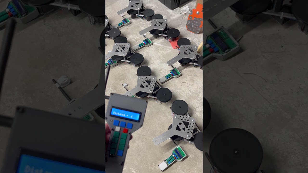 Control 8 Moving Targets with 1 Remote