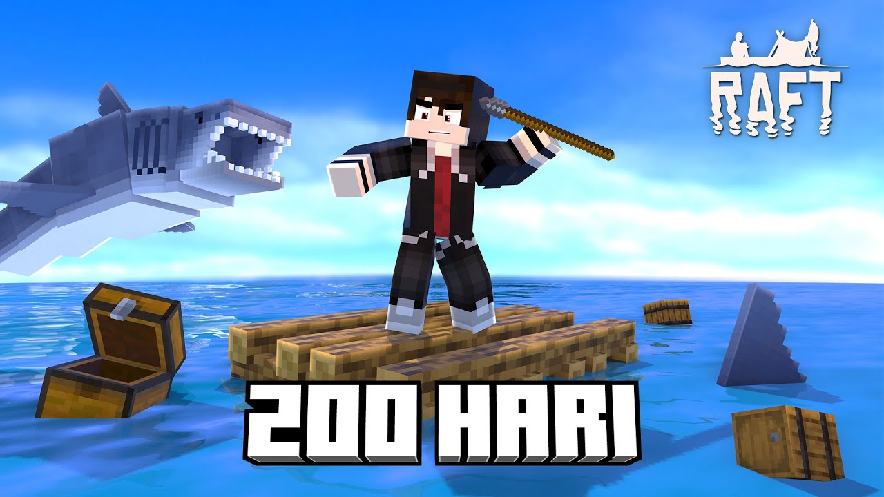 200 Hari di Raft Survival (Tamat)