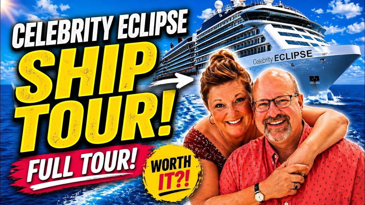 Celebrity Eclipse Solstice Class Ship Tour | Full Walkthrough