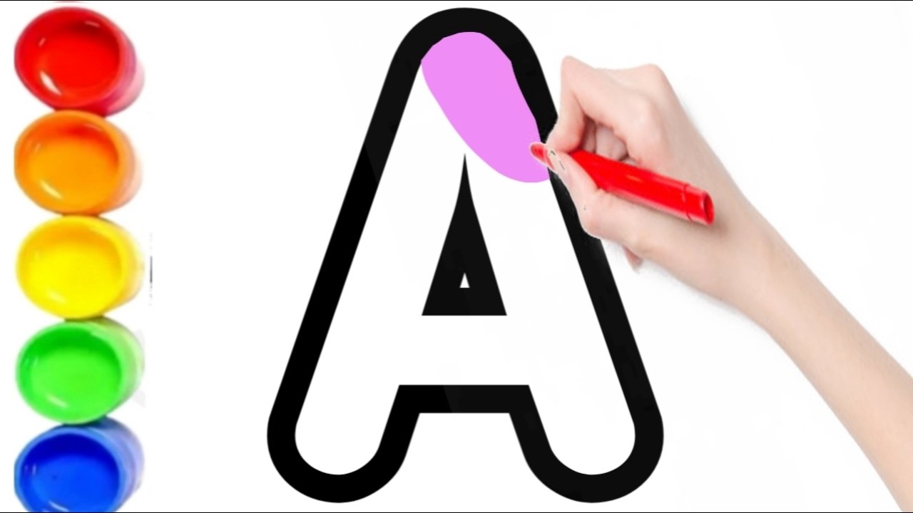 Alphabet, ABC song,abcd,a to z,Kids rhymes, collection for writing along dotted lines for toddler,57