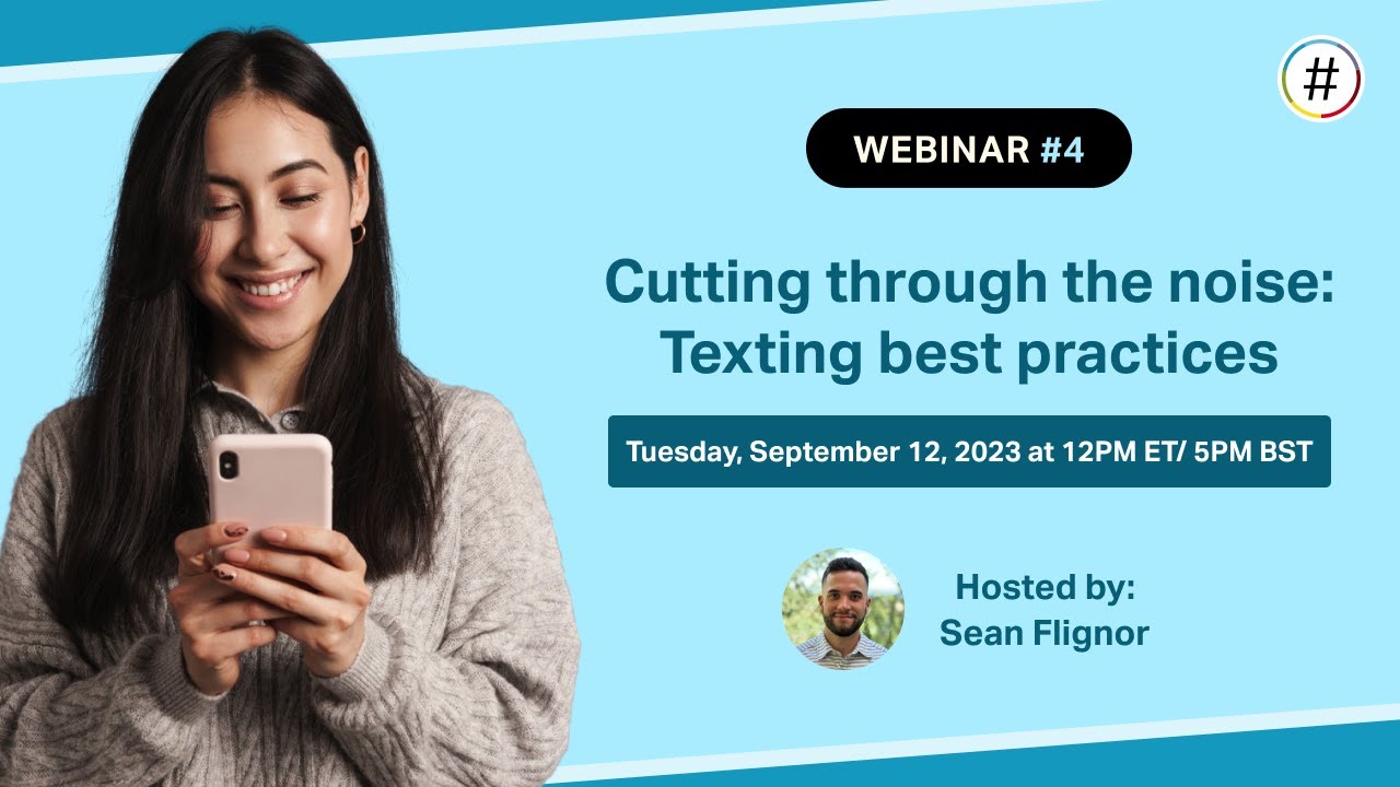 NationBuilder Academy #4: Cutting through the noise: Texting best practices