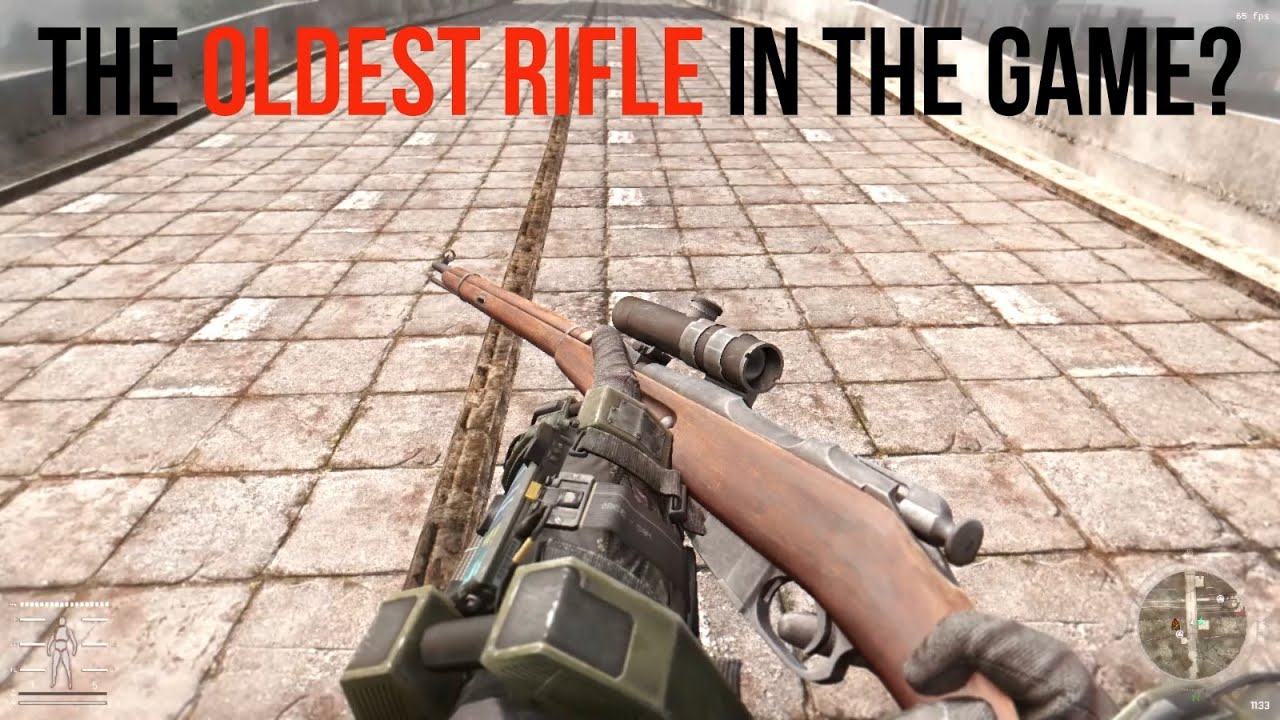The oldest rifle in the game. Stalker gamma 0.9 gameplay.
