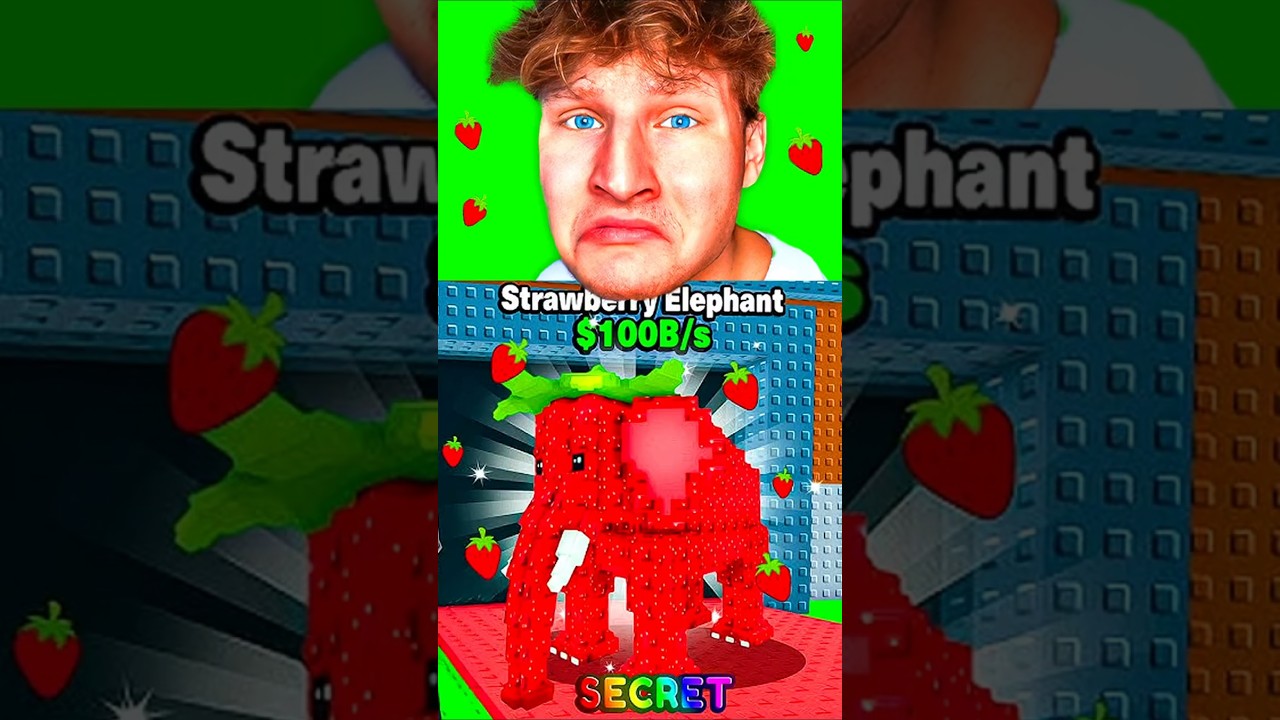 Cs&uacute;ny&aacute;n MEGSZ&Iacute;VATOTT a Strawberry Elephant..😰💀 (Steal A Brainrot)