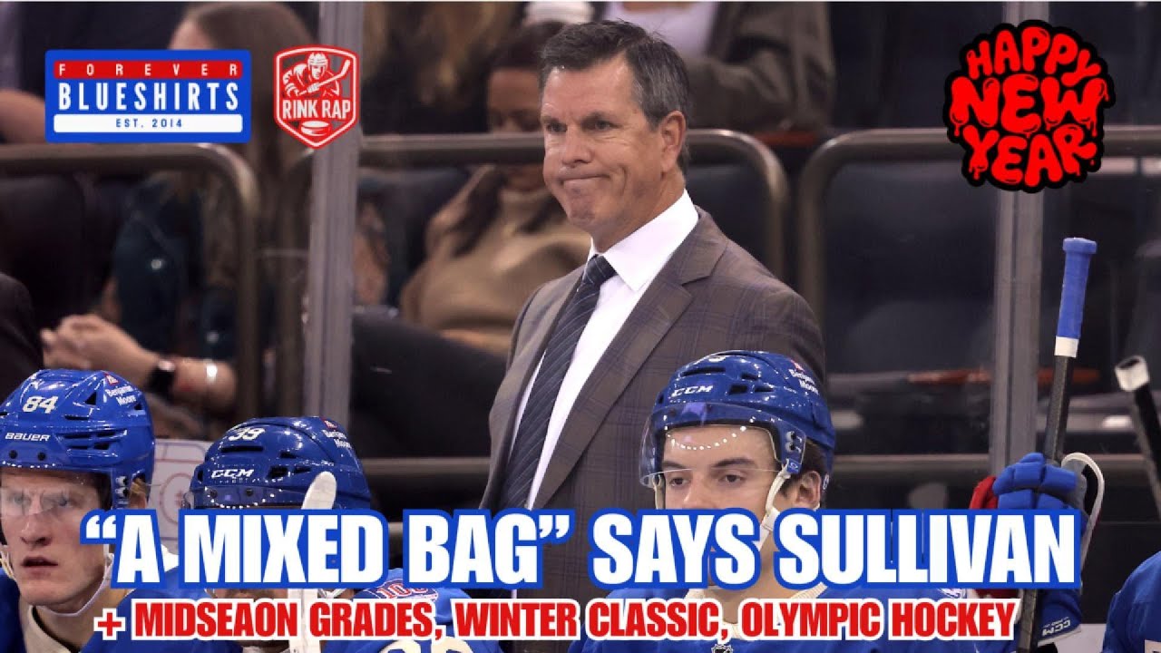 Rangers Midseason Grades: Playoff Bubble or Bust? + EJ Emery, Olympic Odds & Winter Classic Preview