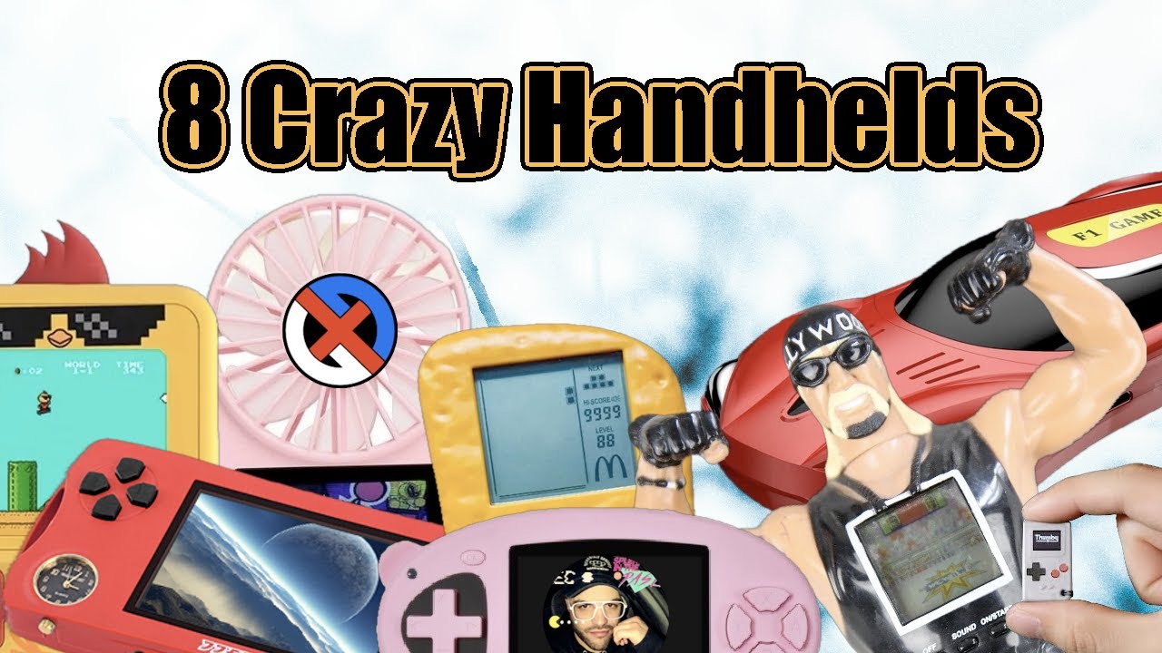 8 Crazy Handhelds Countdown and Review feat. @GenXGrownUp & @NoelComiX