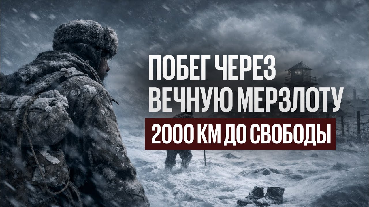 ПОБЕГ ЧЕРЕЗ ВЕЧНУЮ МЕРЗЛОТУ 2000 км до свободы