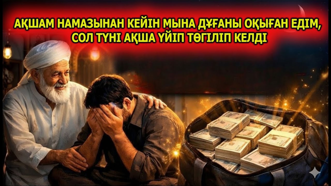 Бір ғана дұға. Бір ғана түн. Ақшамнан кейін оқыдым — нәтиже таңғалдырды.