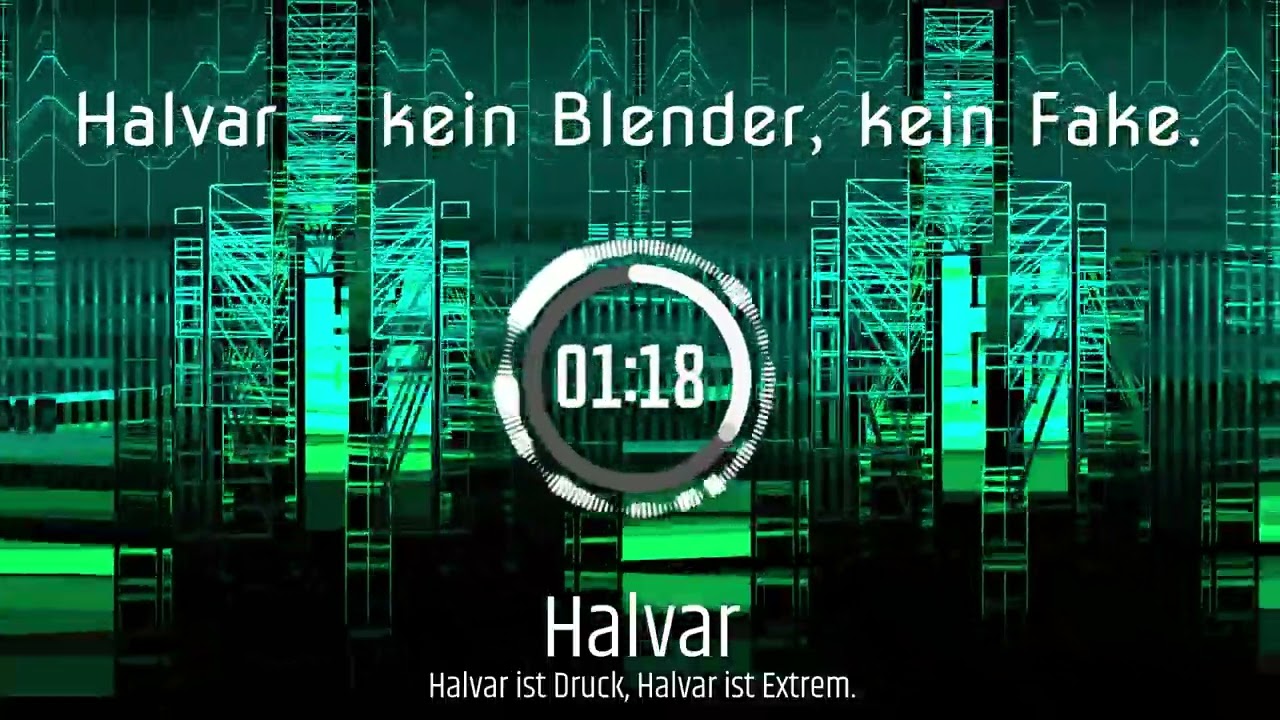 Halvar – kein Blender, kein Fake.