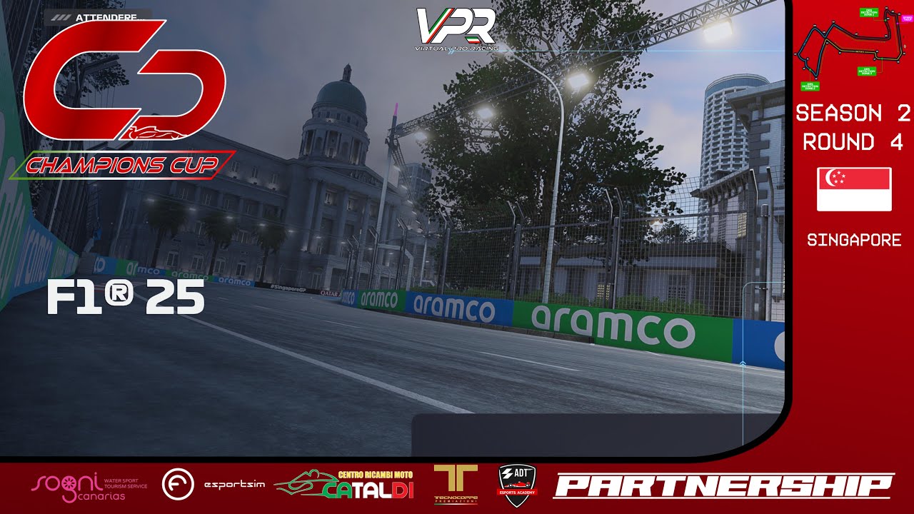 CHAMPIONS CUP 🔴 | F125 | SEASON 2 | ROUND 4 SINGAPORE 🇸🇬 | VPR
