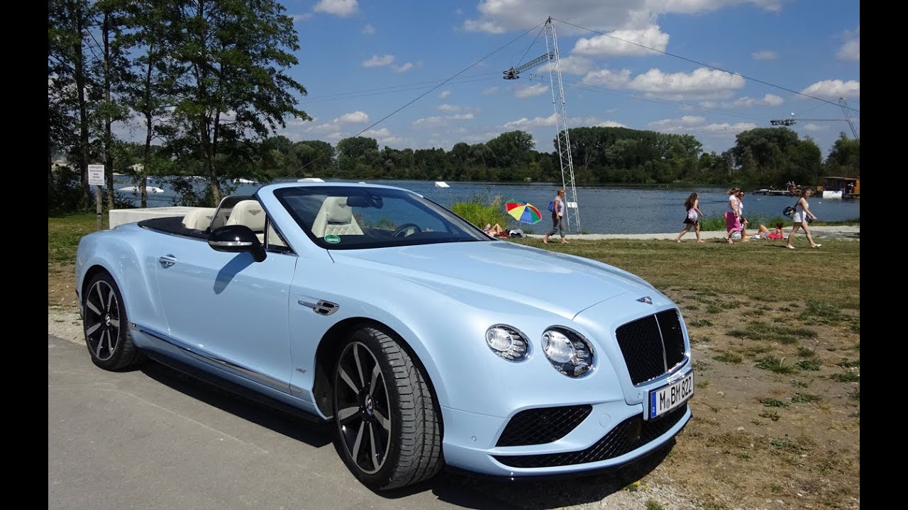 2016 Bentley Continental GT V8 S Convertible - GTC Gran Turismo Convertible Testdrive