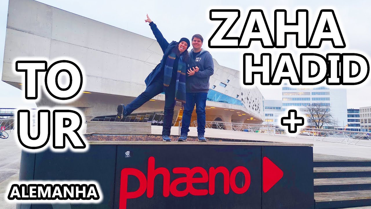 ✅📌OBRA CONTEMPORÂNEA DA ZAHA HADID NA EUROPA | Vlog pelo museu da ciência PHAENO