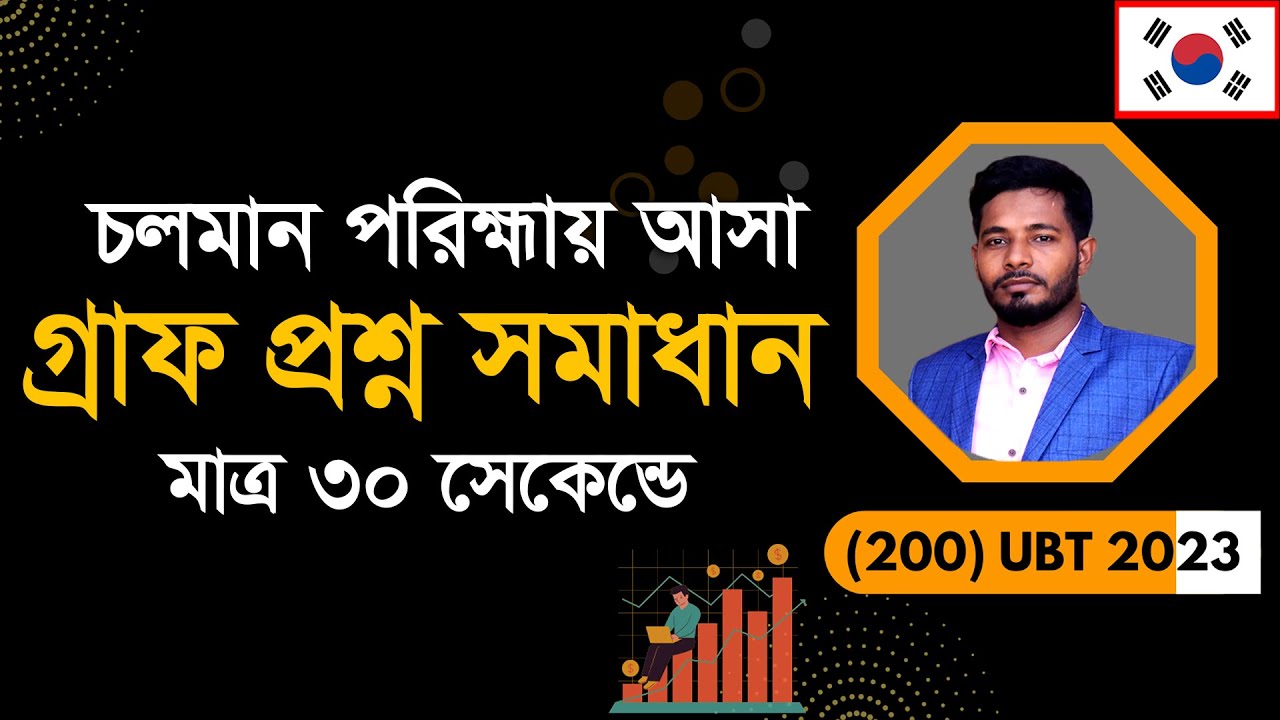 চলমান কোরিয়ান UBT পরিক্ষায় গ্রাফ থেকে যেমন প্রশ্ন হচ্ছে | EPS TOPIK| UBT EXAM |