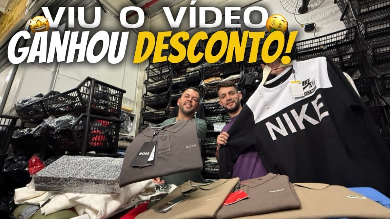 🔥🤩 FORNECEDOR DE ROUPAS PREMIUM FAZ PROMOÇÕES PARA O CANAL 🤑