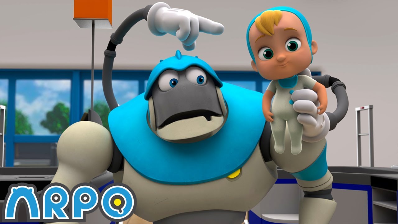 Arpo the Robot | Accidents Happen!! | Funny Cartoons for Kids | Arpo and Daniel