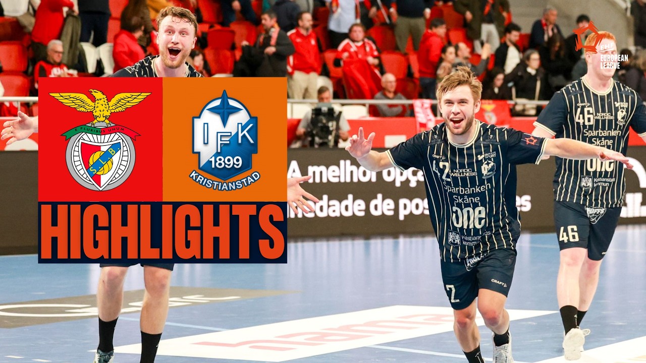 SL Benfica 🆚 IFK Kristianstad | Highlights | EHF European League Men 2025/26