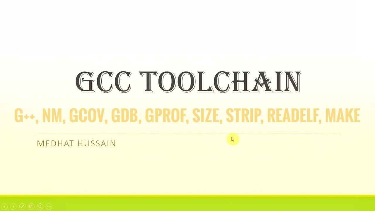 Gcc Toolchain  (Most Important Utilities)
