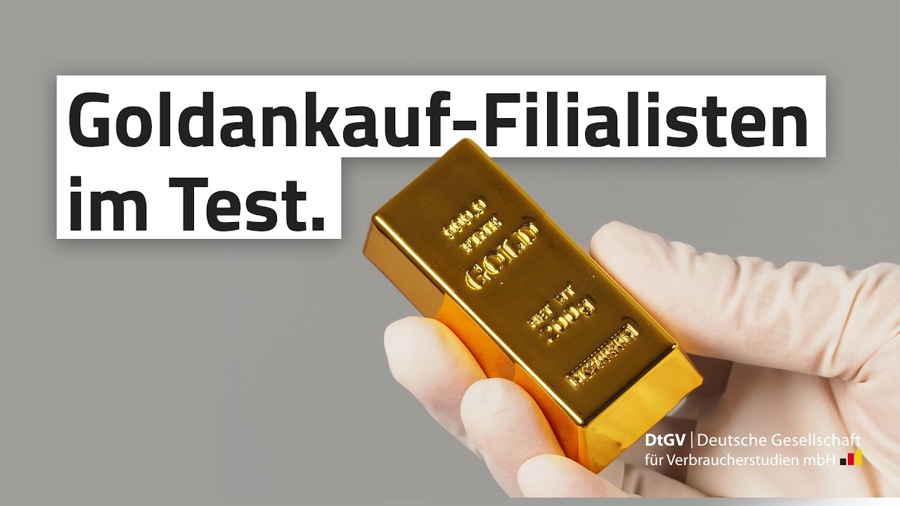Wo man am meisten f&uuml;r sein Gold bekommt! Goldankauf-Filialisten im Test | DtGV