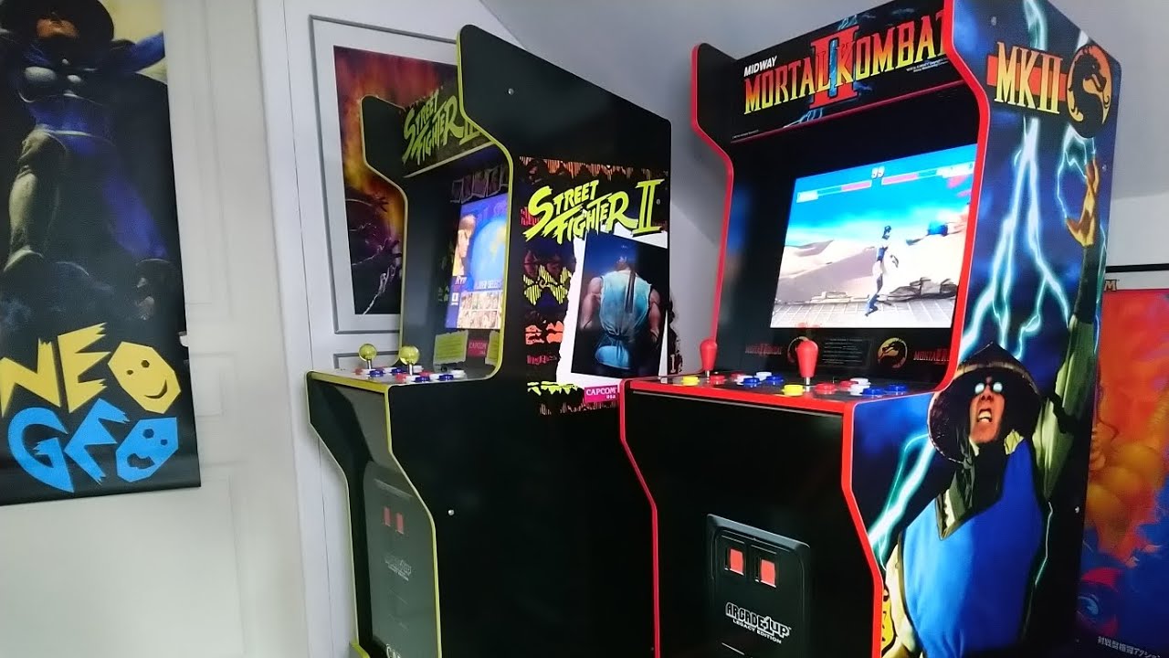 presentation et avis sur les bornes d'arcade 2e génération de chez arcade1up