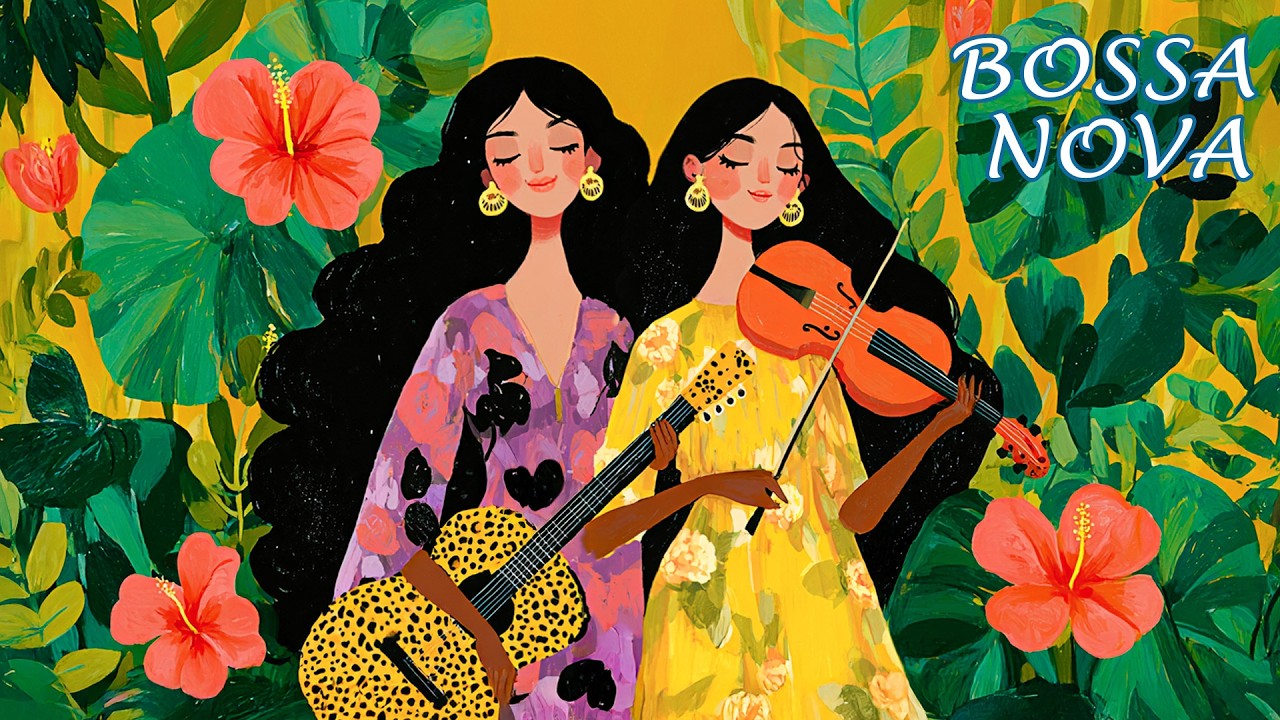 Sweet Spring Bossa Nova Covers - Gentle Jazz Vibes For Working, Studying & Peaceful Chill Moments 🌸☕