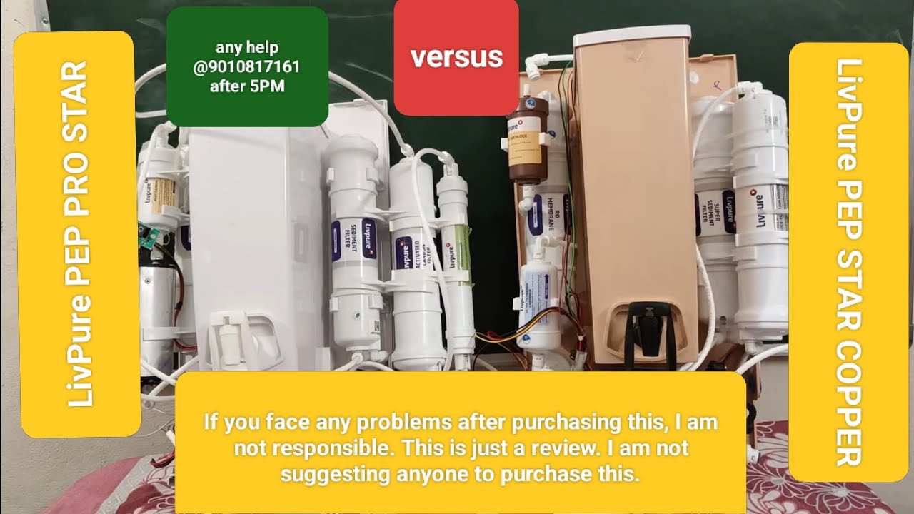 LivPure's Pep Pro Star versus pep star copper