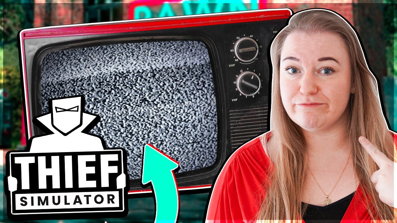 HÆNDERNE OP ELLER JEG NAKKER DIT TV! | Thief Simulator
