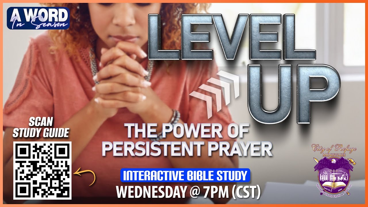 Level Up! The power of Persistent Prayer | Dr. Frank Jones III | Wednesday, January 21, 2026