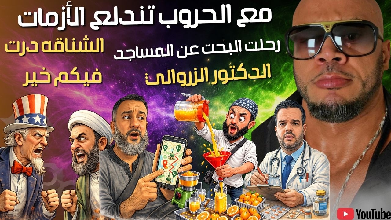 الحرب وإندلاع الأزمات💥الشناقة تابو واصبحو يعملون🤣الدكتور الزروالي ❗️بح المساجد ياشميش#مباشر 