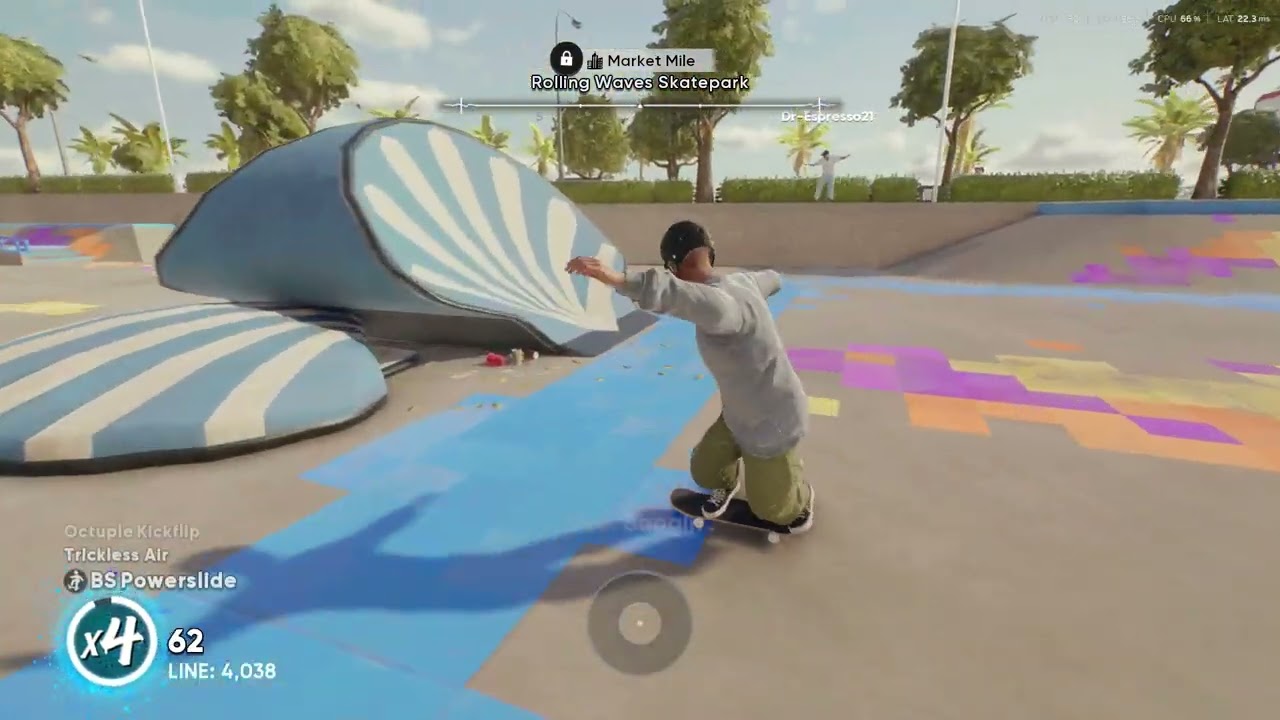 playing skate again