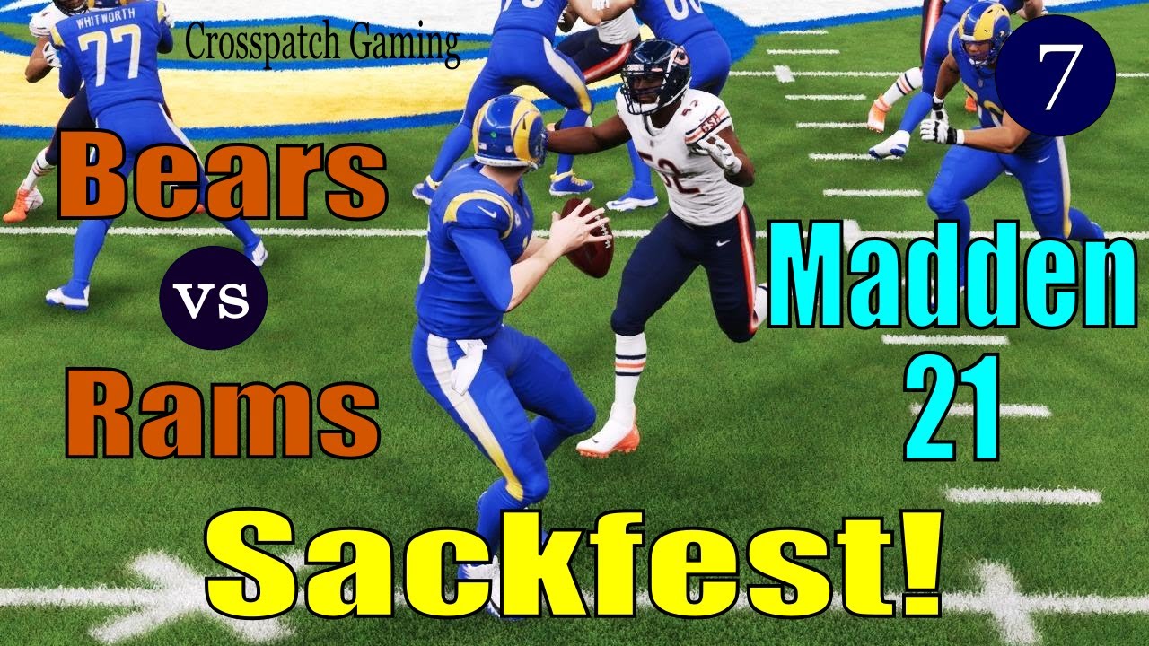 Madden 21 Chicago Bears Franchise | Bears vs Rams | Episode 7