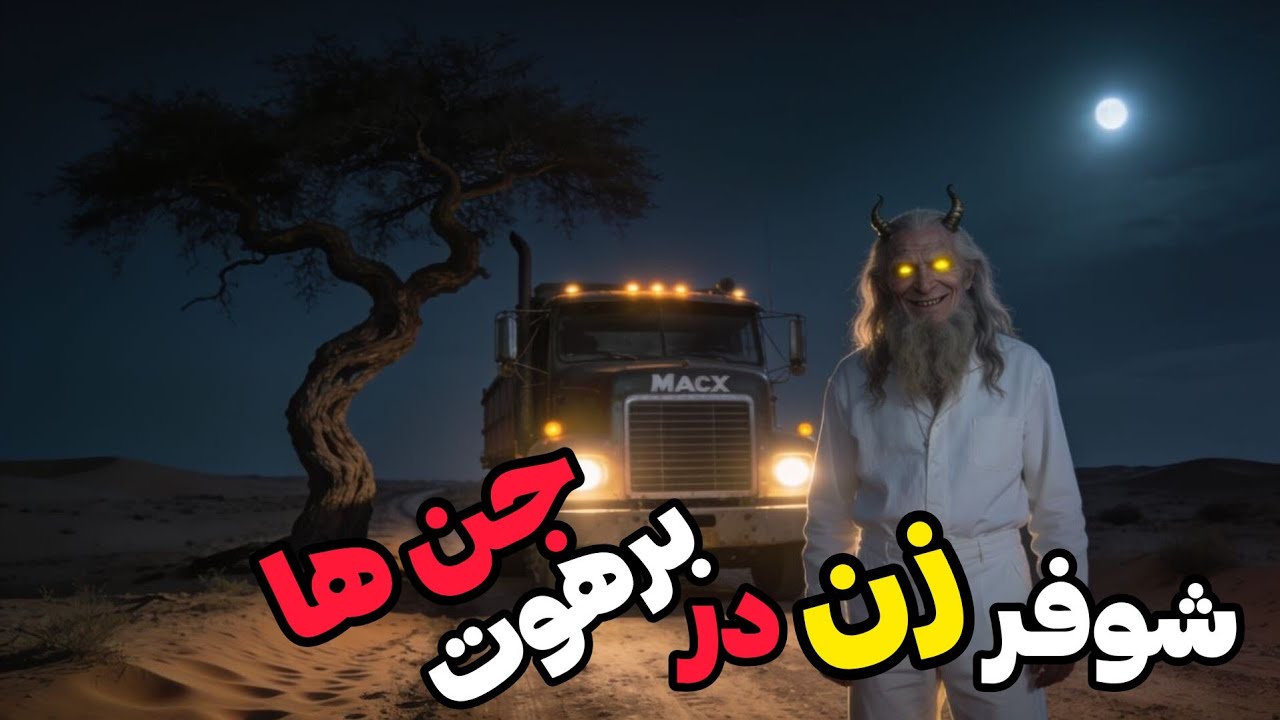 داستان ترسناک راننده زن و اجنه رحمانی: راننده زن در جاده اجنه