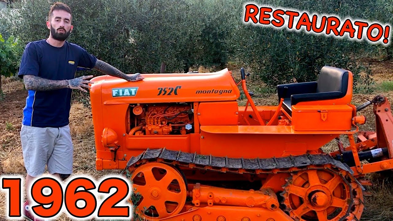 TRATTORI STORICI FIAT #EP.5 - 352C MONTAGNA Tractor VLOG